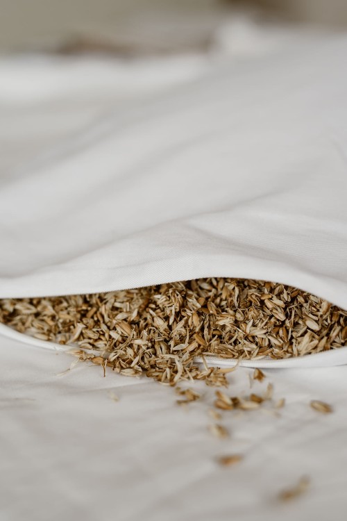 Poduszka do spania (łuska orkiszu) - biała - Everyday Ritu