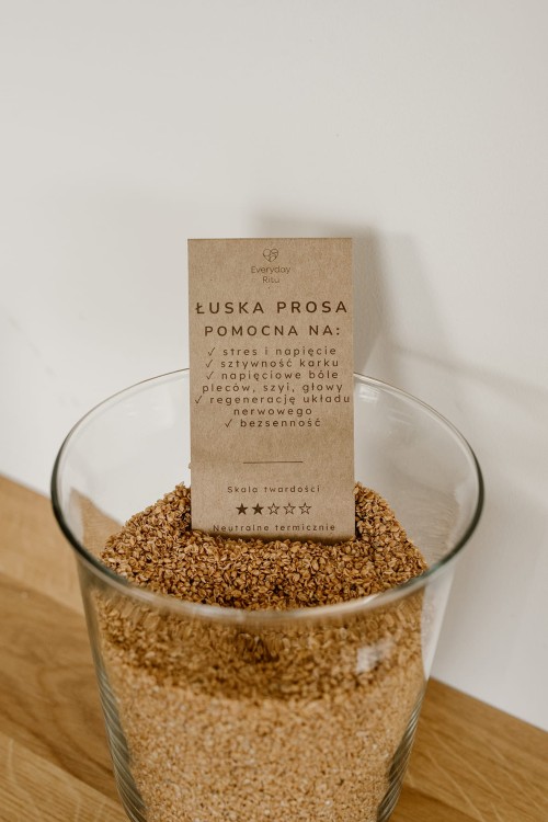 Poduszka do spania (łuska prosa) - biała - Everyday Ritu