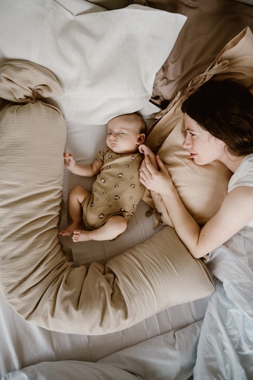 Poduszka Body Pillow (gryka) - beżowa - Everyday Ritu