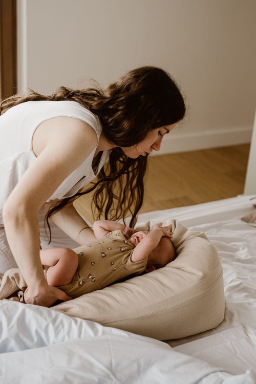 Poduszka Body Pillow (gryka) - beżowa - Everyday Ritu