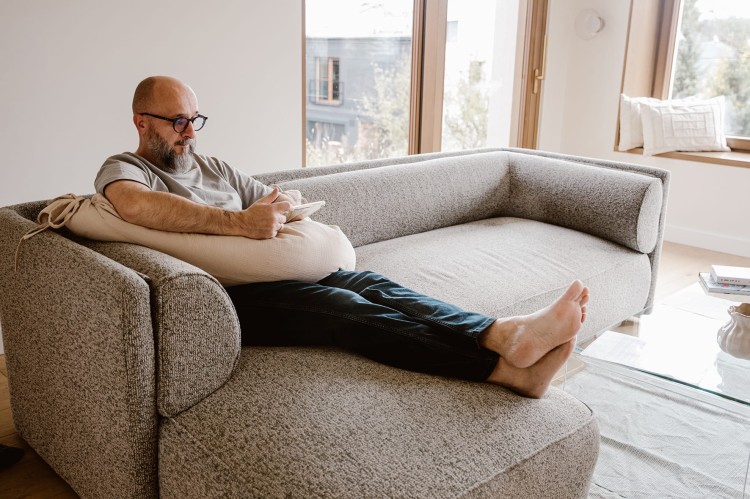 Poduszka Body Pillow (gryka) - beżowa - Everyday Ritu