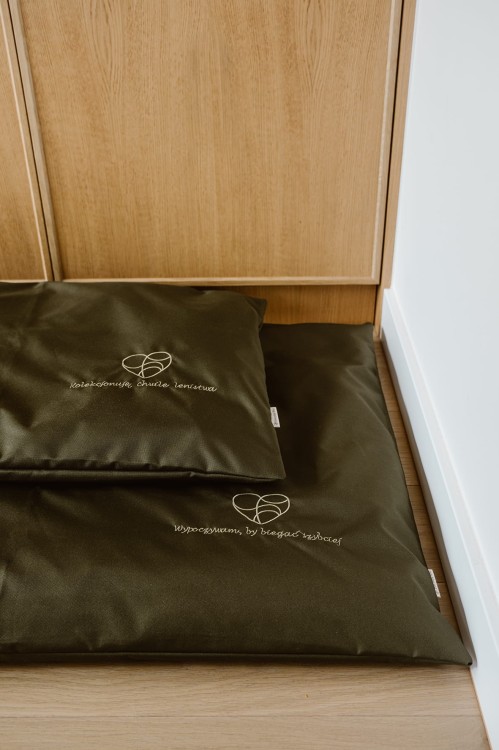 Legowisko dla psa (gryka) - zielone - Everyday Ritu