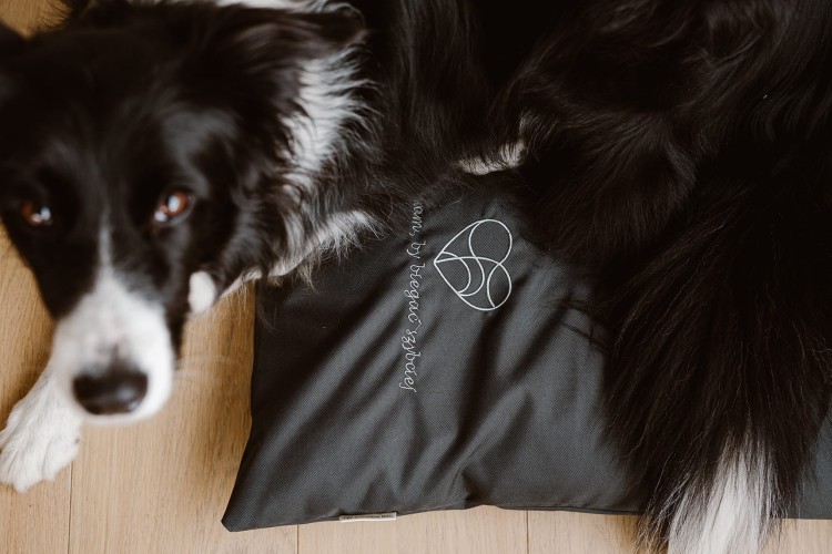 Legowisko dla psa (gryka) - grafitowe - Everyday Ritu