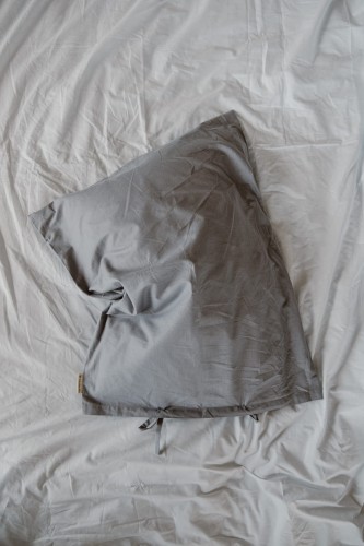 Poszewka bawełniana - szaroniebieska - Everyday Ritu