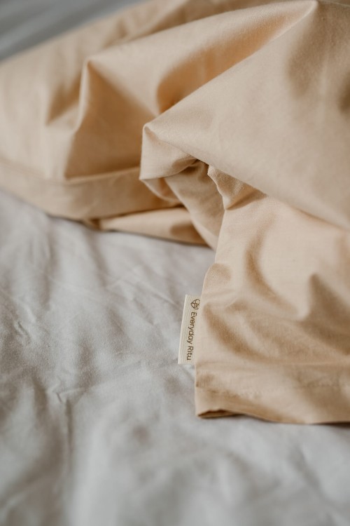 Poszewka bawełniana - beżowa - Everyday Ritu