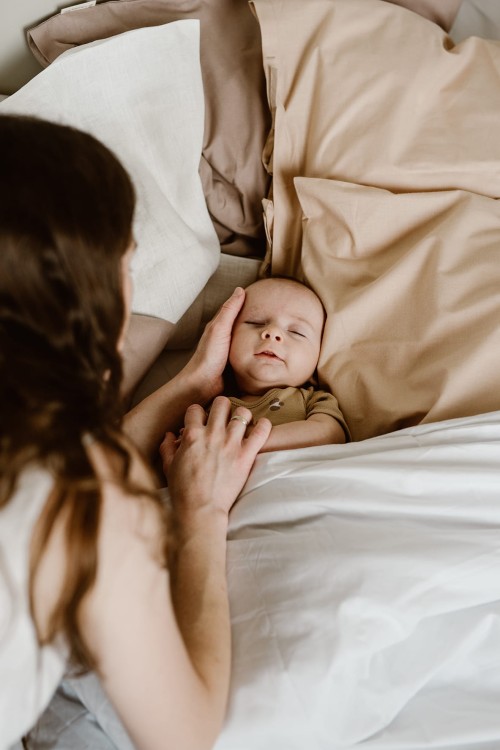 Poszewka bawełniana - beżowa - Everyday Ritu