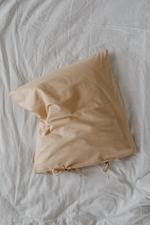 Poszewka bawełniana (Jasiek) - beżowa - Everyday Ritu