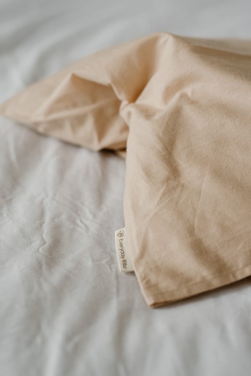 Poszewka bawełniana (Jasiek) - beżowa - Everyday Ritu