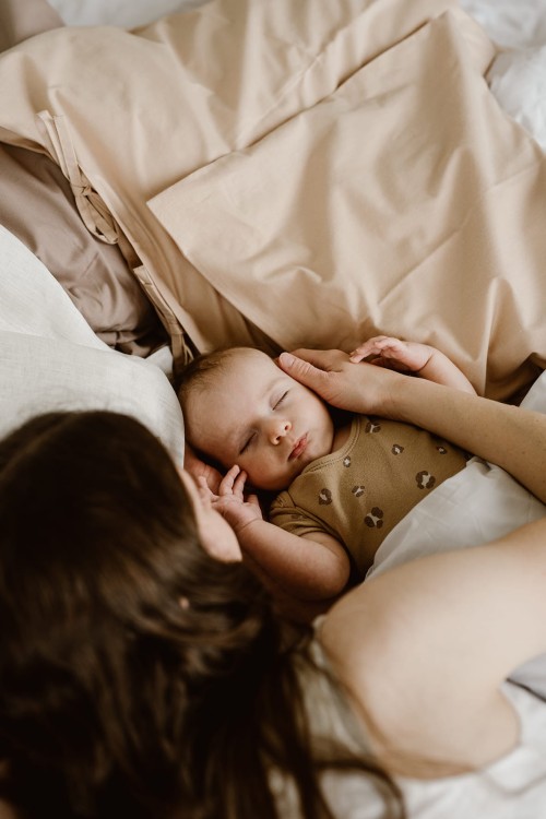 Poszewka bawełniana (Jasiek) - beżowa - Everyday Ritu