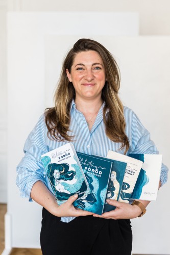 Książka "Błękitny poród. Masz ten wpływ" Beata Jedlińska