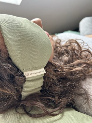 Lniana opaska na oczy do snu i relaksu - Everyday Ritu