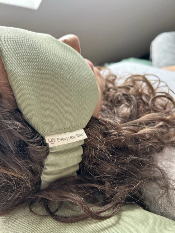 Lniana opaska na oczy do snu i relaksu - Everyday Ritu